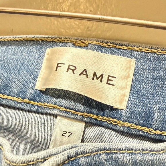 Frame le slim palazzo jean jeans wide leg size 27 - Picture 6 of 11